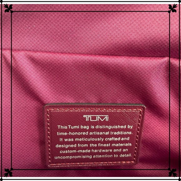 Tumi Nylon Back pack - new in pristine condition - Picture 9 of 10